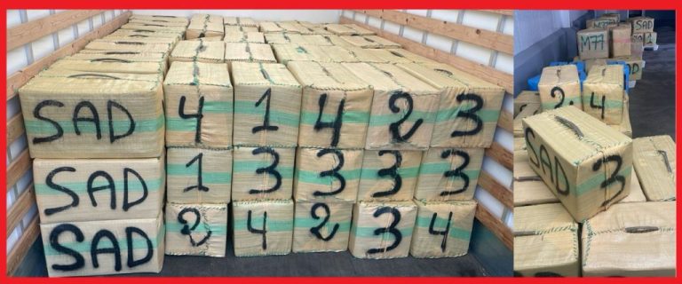 احباط تهريب 5 أطنان من الشيرا وتوقيف شخصين في عملية مشتركة بين الأمن الوطني ومراقبة التراب الوطني