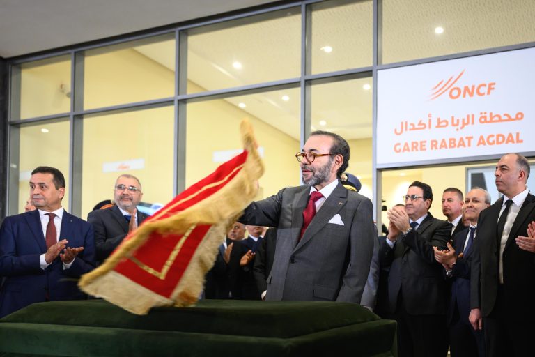 الملك يعطي بالرباط انطلاقة أشغال إنجاز الخط السككي فائق السرعة LGV الرابط بين القنيطرة ومراكش بالرباط
