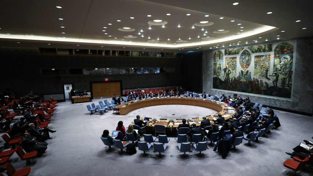 United Nations Security Council Meeting