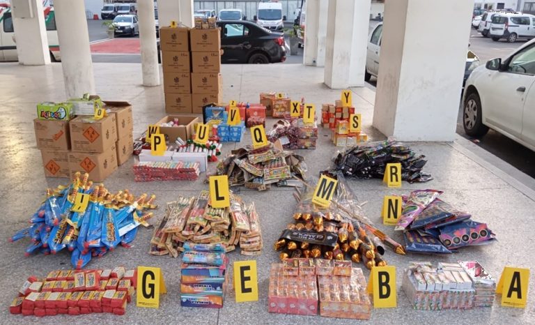حجز أزيد من 37 ألف وحدة من المفرقعات النارية