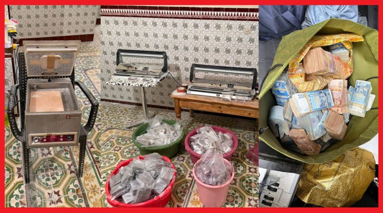 طنجة.. معلومات استخباراتية تحبط محاولة ترويج 75 كلغ من الحشيش