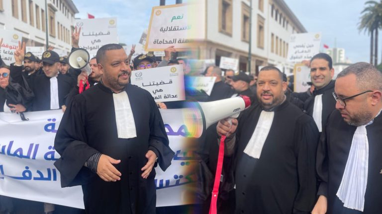 بنزيان: الإنزال القوي لمحامي طنجة رسالة واضحة برفض مشروع قانون المحاماة