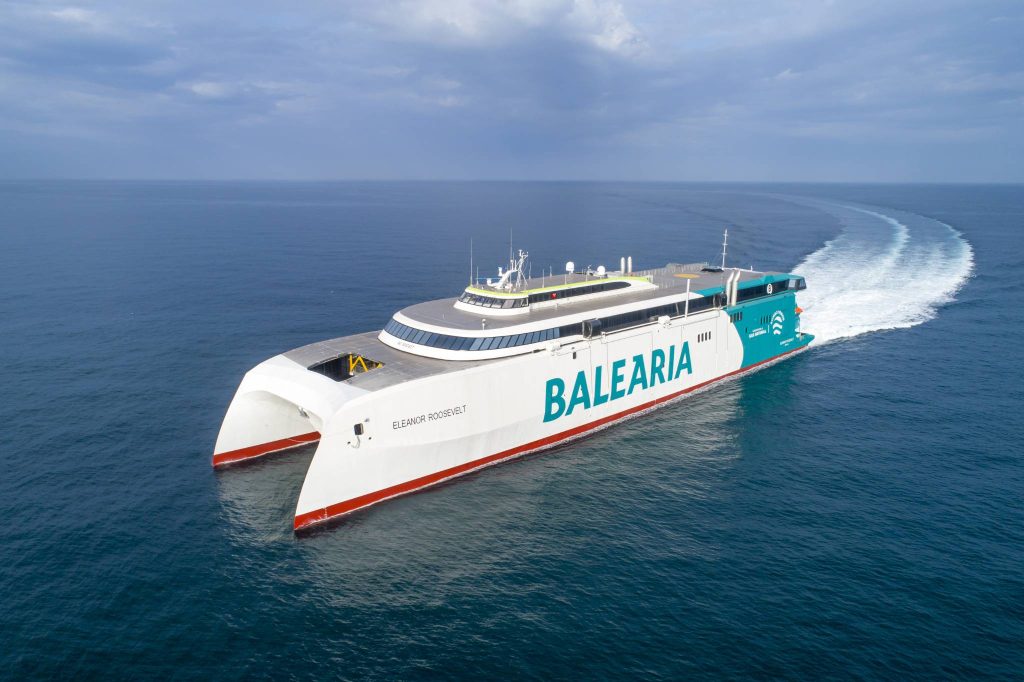 Fast ferry Eleanor Roosevelt Baleària