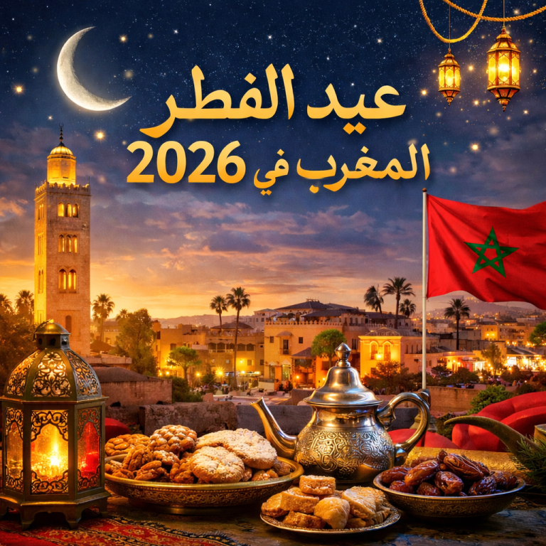 موعد عيد الفطر 2026 في المغرب