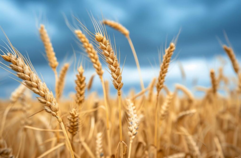 golden-wheat-field-under-dramatic-cloudy-sky-free-photo
