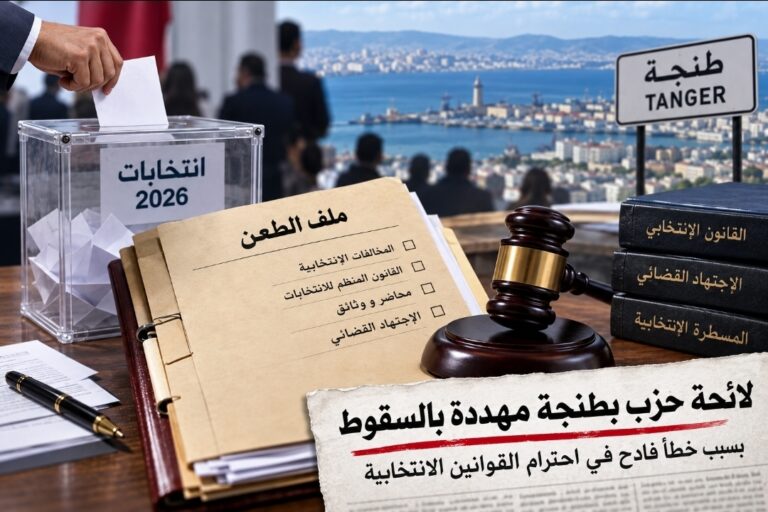 لائحة حزب بطنجة مهددة بالسقوط بسبب خطأ فادح في احترام القوانين الانتخابية